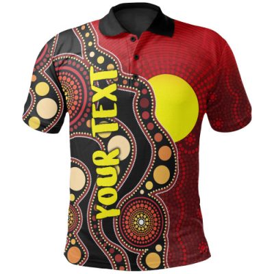 Australia Polo Shirt - The Life Of Aboriginal Inspired