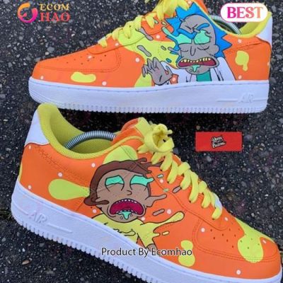Custom Air Force One Rick & Morty 17 AF1 Shoes, Sneakers