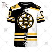 Custom Name And Number Nhl Boston Bruins Mix Jersey 2023 Tshirt 3 Liqtx.jpg - demo10