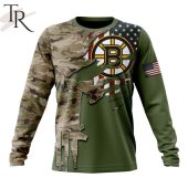 Custom Name And Number Nhl Boston Bruins Special Camo Skull Design Hoodie 6 Shm4k.jpg - demo10