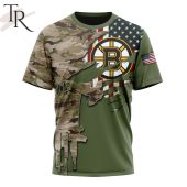Custom Name And Number Nhl Boston Bruins Special Camo Skull Design Hoodie 8 839gq.jpg - demo10