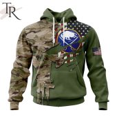 Custom Name And Number Nhl Buffalo Sabres Special Camo Skull Design Hoodie 1 Duxis.jpg - demo10