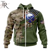 Custom Name And Number Nhl Buffalo Sabres Special Camo Skull Design Hoodie 2 C1i80.jpg - demo10