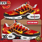 Calgary Flames NHL New 2026 Version Custom Air Max Plus Shoes Running Sneakers