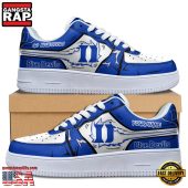 NCAA Custom Name Duke Blue Devils Air Force 1 Running Sneakers Shoes