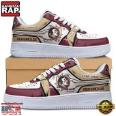 NCAA Custom Name Florida State Seminoles Air Force 1 Running Sneakers Shoes
