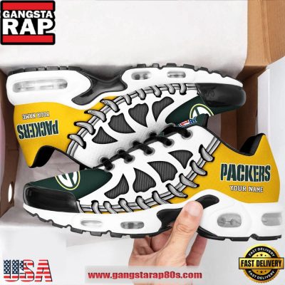 NFL Green Bay Packers Unique Design Custom Air Max Plus Shoes Running Sneakers