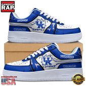 NCAA Custom Name Kentucky Wildcats Air Force 1 Running Sneakers Shoes