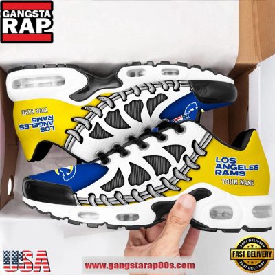 NFL Los Angeles Rams Unique Design Custom Air Max Plus Shoes Running Sneakers