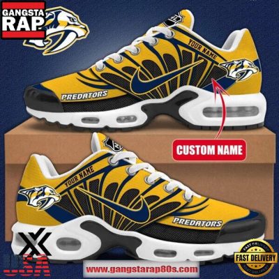 Nashville Predators NHL New 2026 Version Custom Air Max Plus Shoes Running Sneakers