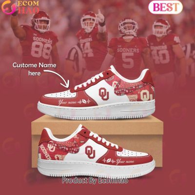 Custom Name NCAA Oklahoma Sooners Special Design Air Force 1