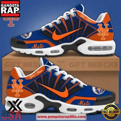 MLB New York Mets Unique Sports Design Custom Air Max Plus Shoes Running Sneakers