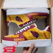 NFL Custom Name Arizona Cardinals Air Force 1