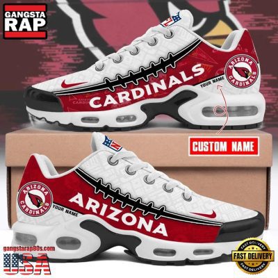 NFL Custom Name Arizona Cardinals Air Max Plus Running Shoes