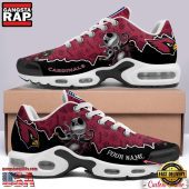 NFL Custom Name Arizona Cardinals Jack Skellington Air Max Plus Shoes - Running Sneakers