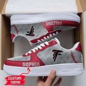 NFL Custom Name Atlanta Falcons Air Force 1