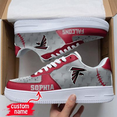 NFL Custom Name Atlanta Falcons Air Force 1