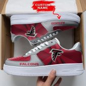 NFL Custom Name Atlanta Falcons Custom Super Bowl Air Force 1 Shoes Sneakers For Fans