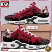 Custom Name NFL Atlanta Falcons Air Max Plus Shoes Running Sneakers
