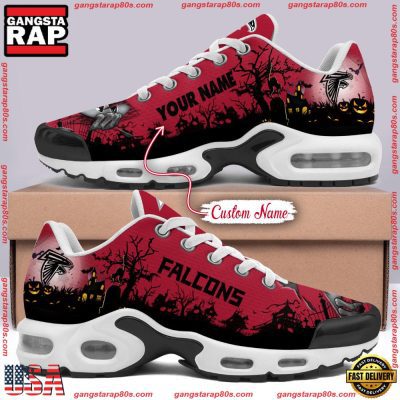 Custom Name NFL Atlanta Falcons Air Max Plus Shoes Running Sneakers