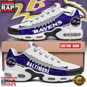 NFL Custom Name Baltimore Ravens Air Max Plus Running Shoes