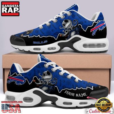 NFL Custom Name Buffalo Bills Jack Skellington Air Max Plus Shoes - Running Sneakers