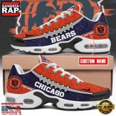 NFL Custom Name Chicago Bears Air Max Plus Running Shoes