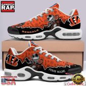 NFL Custom Name Cincinnati Bengals Jack Skellington Air Max Plus Shoes - Running Sneakers