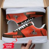 NFL Custom Name Cleveland Browns Air Force 1