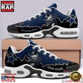 NFL Custom Name Dallas Cowboys Jack Skellington Air Max Plus Shoes - Running Sneakers