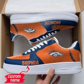 NFL Custom Name Denver Broncos Air Force 1