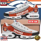 NFL Custom Name Denver Broncos Air Max Plus Running Shoes