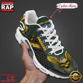 Custom Name NFL Green Bay Packers Skull Air Max Plus Running Shoes For Men Women