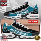 NFL Custom Name Jacksonville Jaguars Air Max Plus Running Shoes