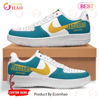 Custom Name NFL Jacksonville Jaguars Personalized Air Force 1 Shoes, AF Sneakers