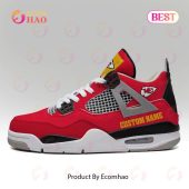 Custom Name Nfl Kansas City Chiefs Personalized Air Jordan 4 Shoes Sneaker 2 5qzsr.jpg - demo10