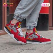 Custom Name Nfl Kansas City Chiefs Personalized Air Jordan 4 Shoes Sneaker 4 Ijfql.jpg - demo10