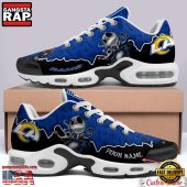NFL Custom Name Los Angeles Rams Jack Skellington Air Max Plus Shoes - Running Sneakers