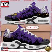 Custom Name NFL Minnesota Vikings Air Max Plus Shoes Running Sneakers