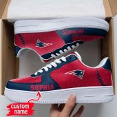 NFL Custom Name New England Patriots Air Force 1