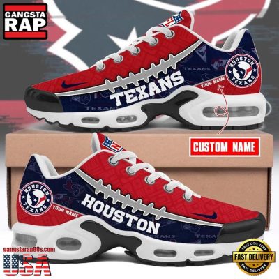 NFL Custom Name New England Patriots Air Max Plus Running Shoes