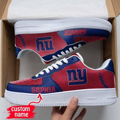 NFL Custom Name New York Giants Air Force 1