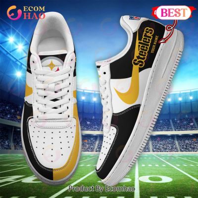 Custom Name NFL Pittsburgh Personalized Air Force 1 Shoes, AF Sneakers