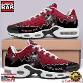 NFL Custom Name Tampa Bay Buccaneers Jack Skellington Air Max Plus Shoes - Running Sneakers