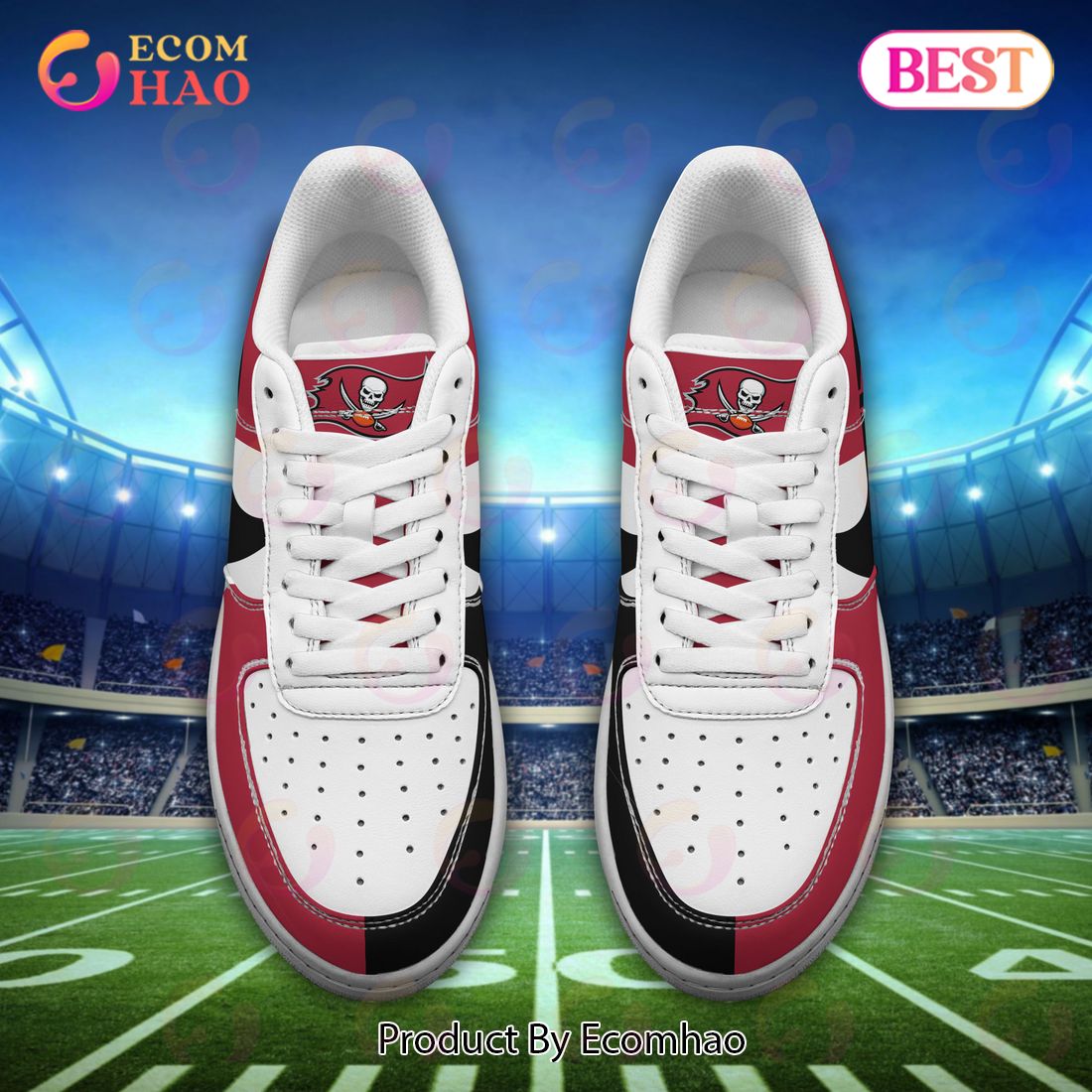 Custom Name NFL Tampa Bay Buccaneers Personalized Air Force 1 Shoes, AF Sneakers Custom Name NFL Tampa Bay Buccaneers Personalized Air Force 1 Shoes, AF Sneakers