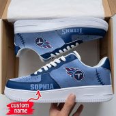 NFL Custom Name Tennessee Titans Air Force 1