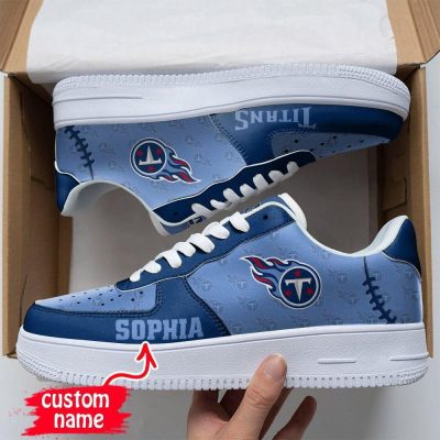 NFL Custom Name Tennessee Titans Air Force 1