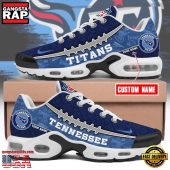 NFL Custom Name Tennessee Titans Air Max Plus Running Shoes