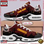 Custom Name NFL Washington commanders Air Max Plus Shoes Running Sneakers
