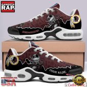 NFL Custom Name Washington Redskins Jack Skellington Air Max Plus Shoes - Running Sneakers